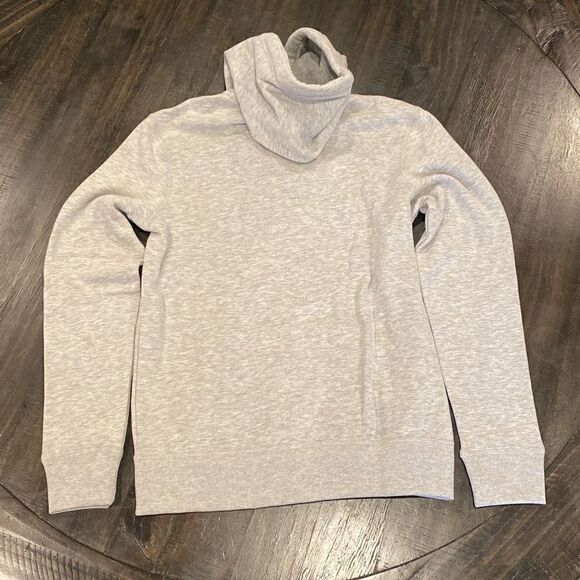 Aeropostale Front Zip Hooded Jacket Grey Unisex Size Small NWT SEE MEASUREMENTS - Picture 3 of 5